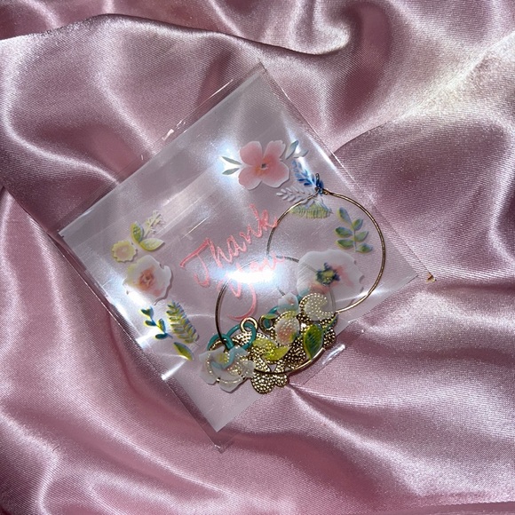 Mushroom Hoop Earrings - Picture 6 of 7